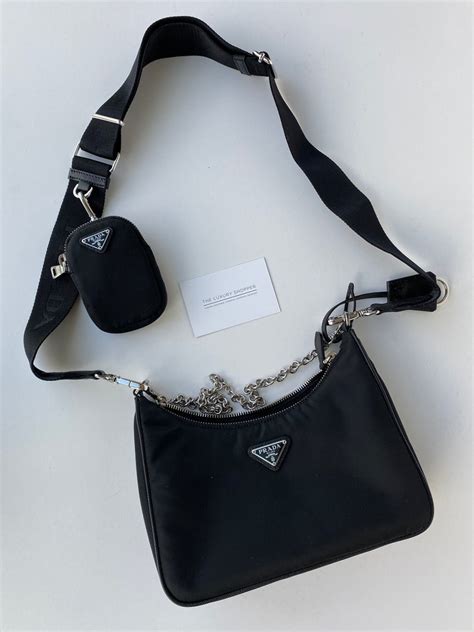 pochette prada ebay|prada bag with small pouch.